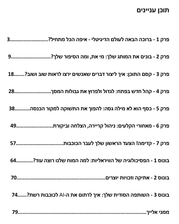 איך להיות כוכבת רשת - המדריך השלם